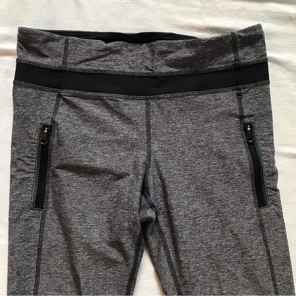 Lululemon Inspire Tight II (Mesh) 8 Heathered Naval Blue - Picture 4 of 11